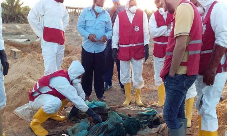العثور على مقبرة جماعية في سرت الليبية تضم رفات 100 شخص