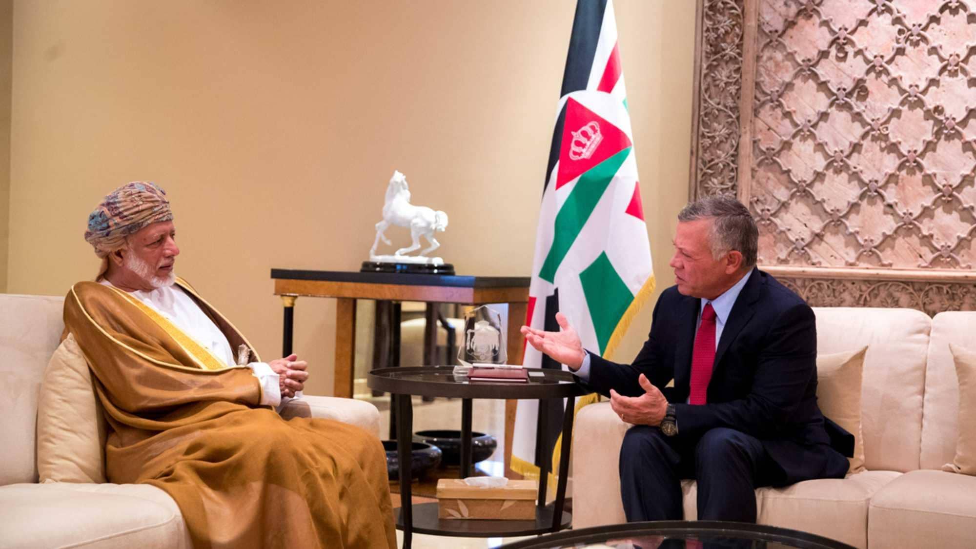 الأردن وعُمان يؤكدان على ضرورة إطلاق مفاوضات السلام