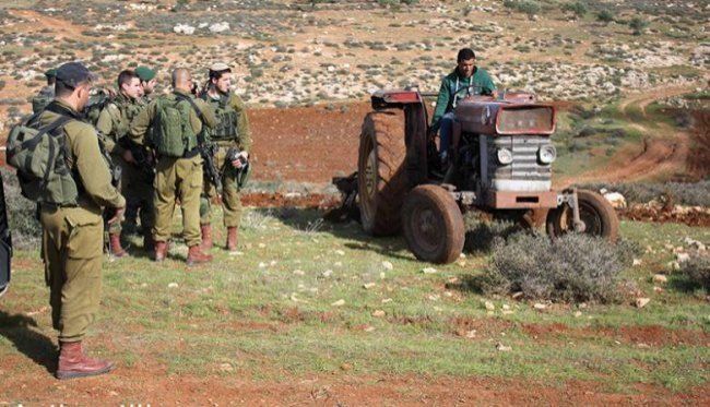 الاحتلال يخطر بإخلاء أراضي زراعية شرق يطا