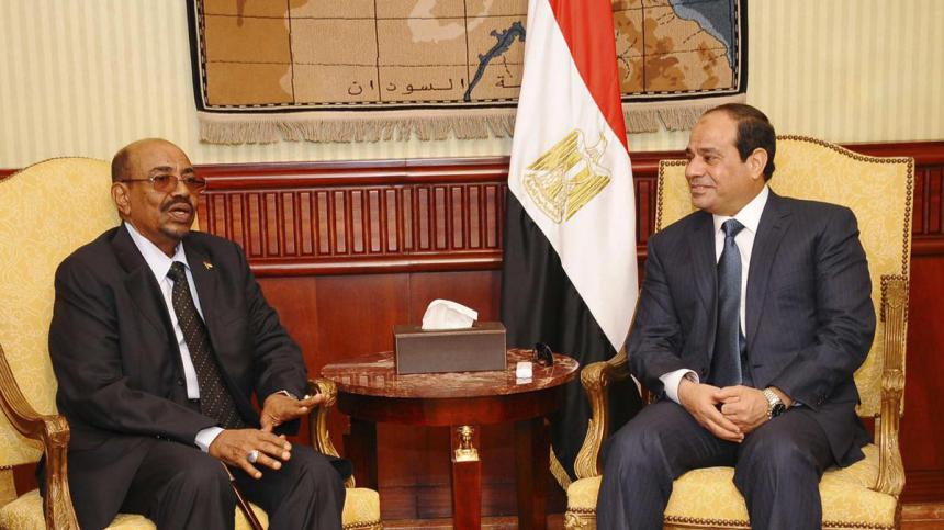 الرئيس السوداني في القاهرة للقاء السيسي
