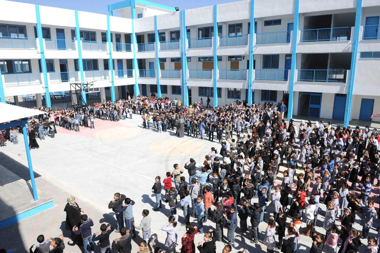 مدارس الأونروا في الضفة وغزة تحصل على جائزة المدرسة الدولية