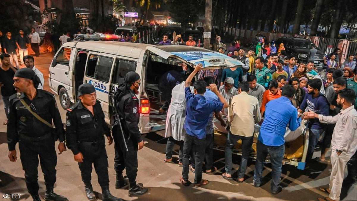 بنغلادش.. 8 قتلى بحريق في “منطقة عشوائيات”