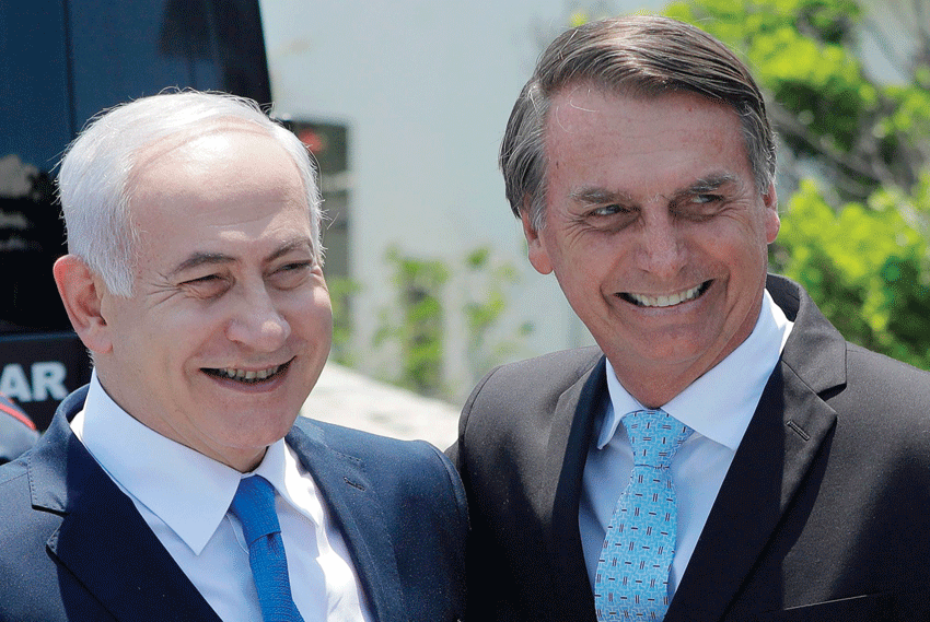 رئيس البرازيل غدا في إسرائيل ونقل السفارة على رأس الأجندة