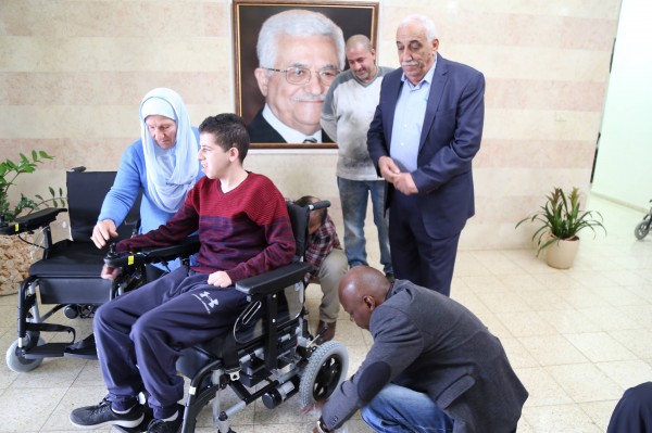 مكرمة رئاسية للأشخاص ذوي الإعاقة في أريحا