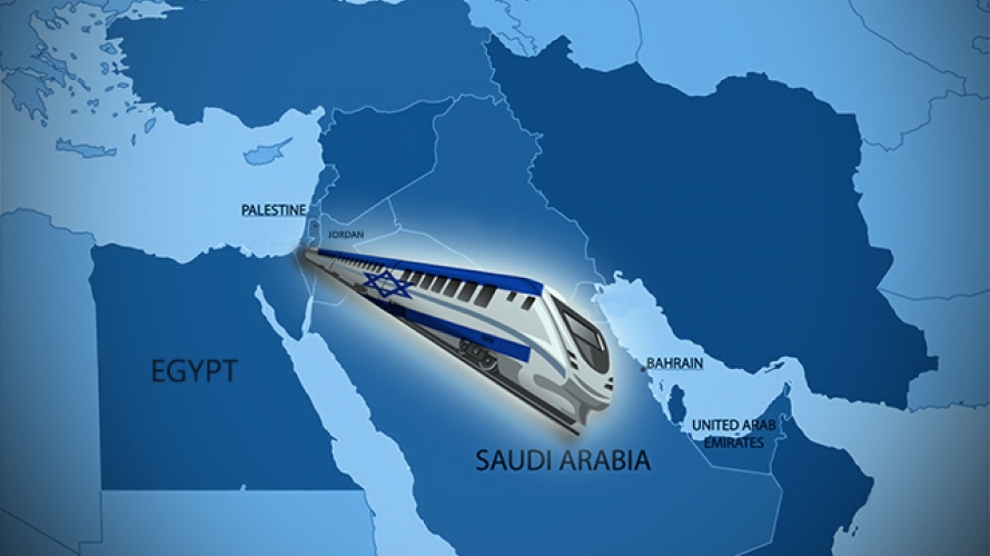 الاحتلال يكشف عن مسار السكك الحديدية مع الدول العربية
