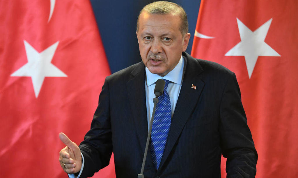 أردوغان يدين إرهاب الدولة الإسرائيلي في فلسطين