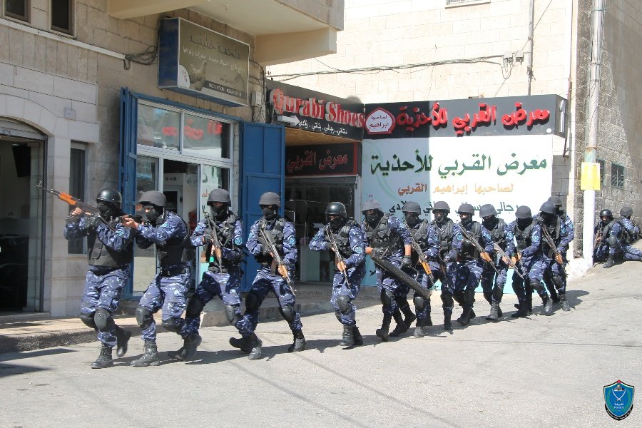 اليوبيل الفضي للشرطة الفلسطينية