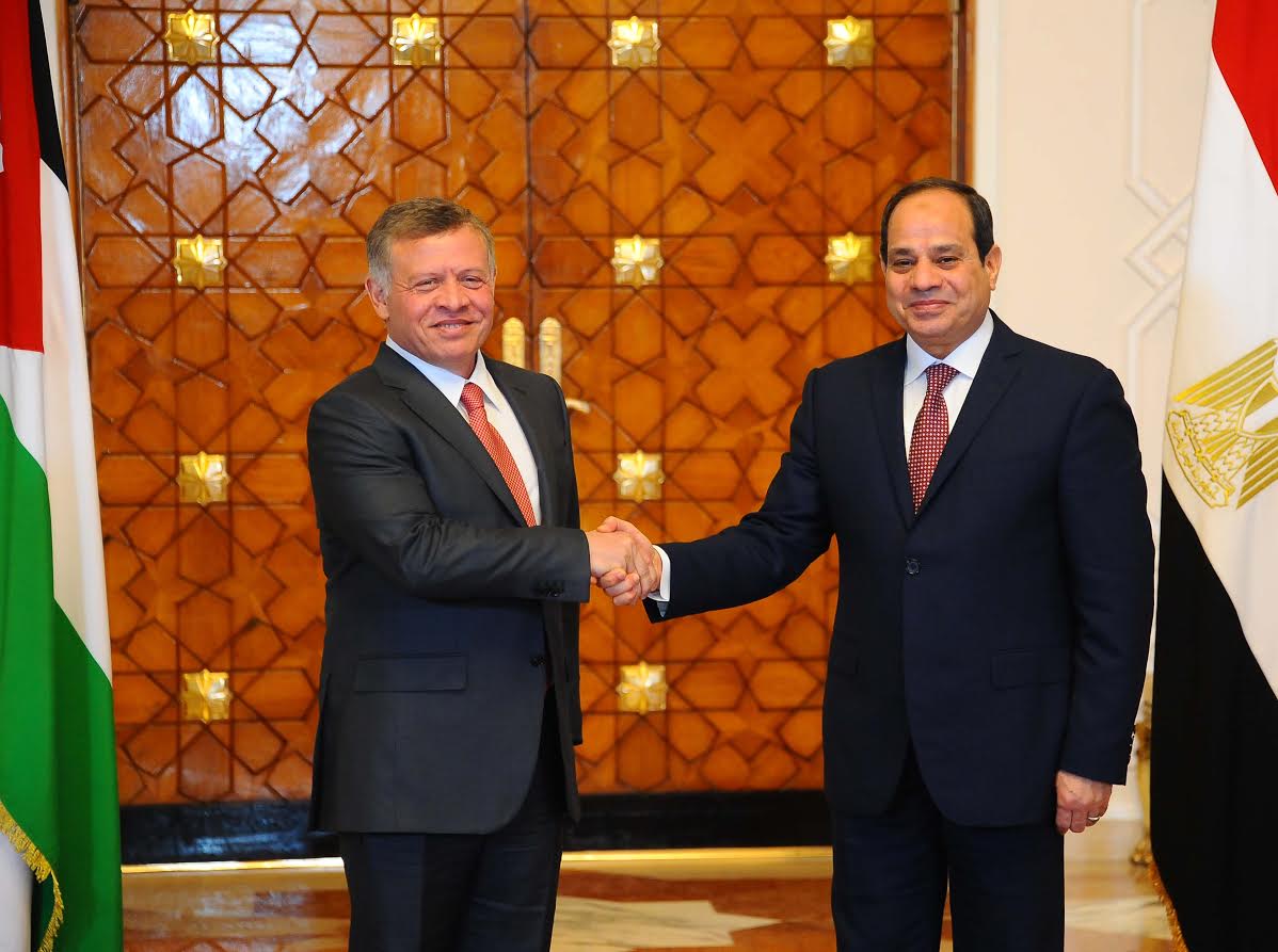 مباحثات بين العاهل الأردني و الرئيس المصري ركزت على التعاون الاقتصادي