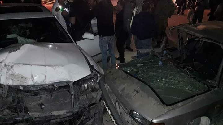 إصابة 4 مواطنين بحادث سير جنوب شرق بيت لحم