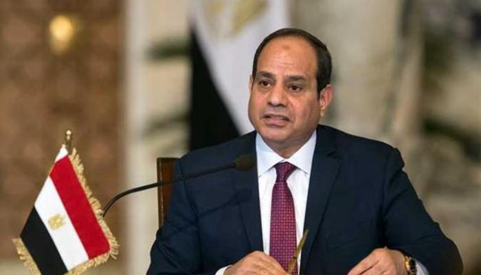 السيسي يؤكد دعمه لجميع الجهود الرامية للتوصل إلى حل عادل وشامل لقضيتنا