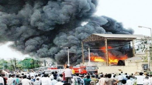 مصرع 6 أشخاص في انفجار مصنع كيميائي في الهند