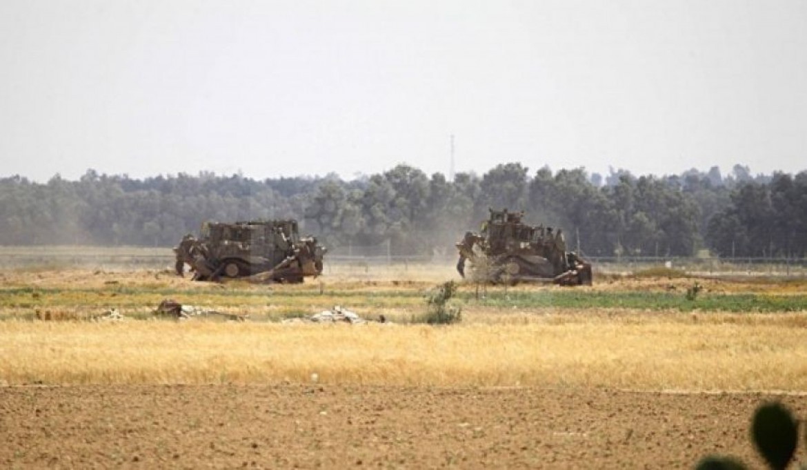 توغل قوة عسكرية إسرائيلية لمسافة محدود وسط غزة
