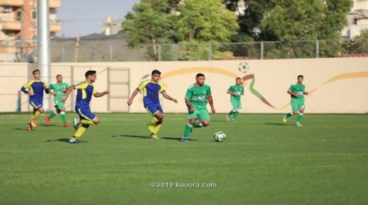 بيت حانون يتجاوز اتحاد الشجاعية في افتتاح مباريات الدوري الممتاز