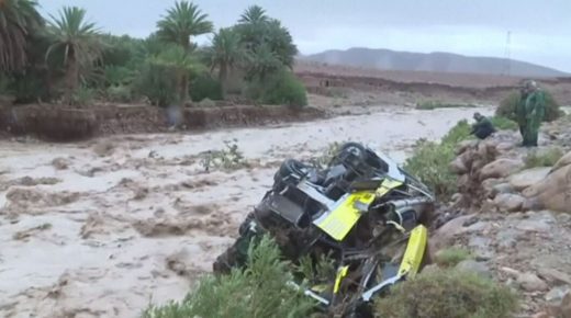 مصرع 17 شخصا جراء فيضانات شرق المغرب