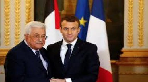 الرئيس يجتمع مع نظيره الفرنسي