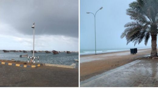 إعصار “هيكا” يضرب عدة مناطق في سلطنة عمان