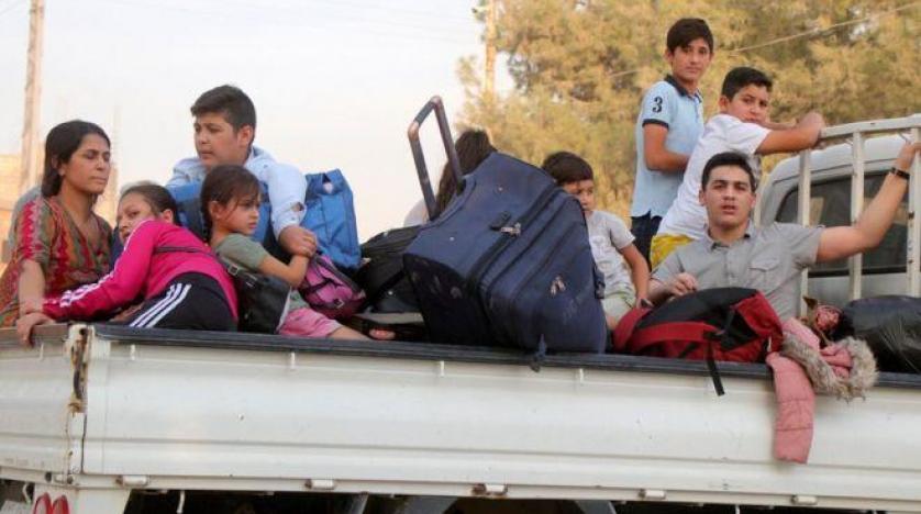 نزوح أكثر من 70 ألفاً من سكان المناطق الحدودية التركية- السورية