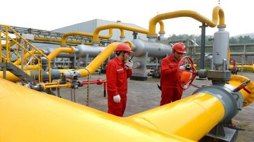 ارتفاع إنتاج الصين من الغاز الطبيعي الشهر الماضي بنسبة 10.6%
