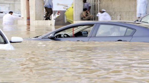 مصرع 7 أشخاص بسيول في منطقة حفر الباطن بالسعودية