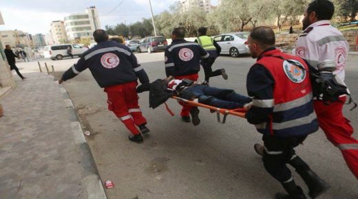 7 إصابات بينها طفلان بحادث سير غرب مدينة نابلس