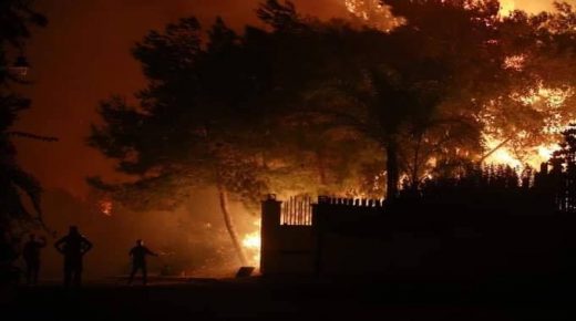 اندلاع 103 حرائق في جبل لبنان