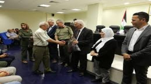 تكريم المتقاعدين العسكريين في بيت لحم