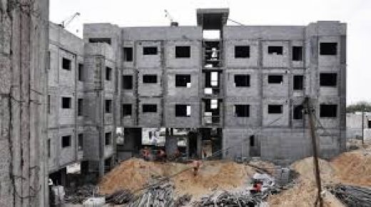 زيارة: صرف دفعات مالية لمشروع إعادة إعمار حيّ الندى في قطاع غزة