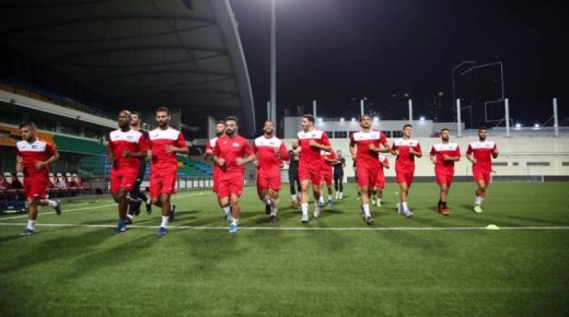 مباراة بين المنتخبين الفلسطيني والسعودي في الضفة الغربية لأول مرة