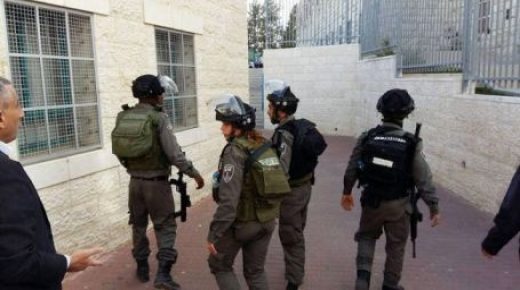 قوات الاحتلال تقتحم مدرسة الأيتام الثانوية في القدس