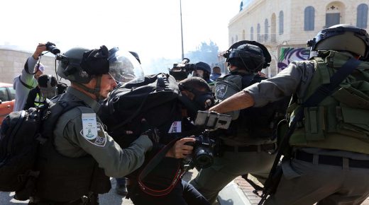 النقابة تندد باعتداء الاحتلال على مسيرة التضامن مع عمارنة في بيت لحم