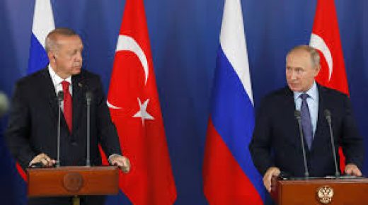 أردوغان وبوتين يبحثان الوضع في شمال شرق سوريا