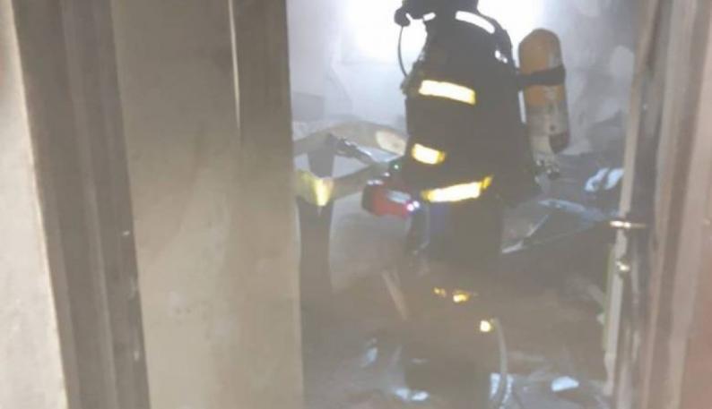 إصابة طفلين بحريق منزل في يطا