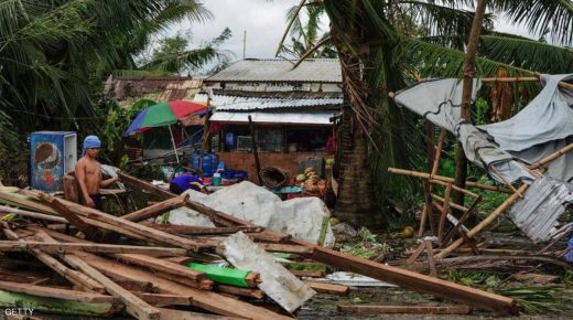 ارتفاع حصيلة قتلى “فانفوني”.. الإعصار الأكثر دموية بالفلبين