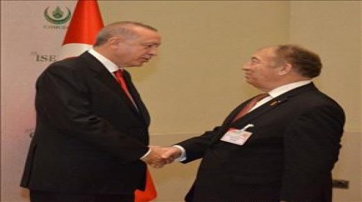 العسيلي خلال لقائه الرئيس أردوغان: رغبة تركية في تطوير العلاقة الاقتصادية بين البلدين