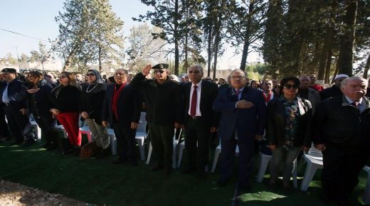 نابلس: افتتاح بوابة مقبرة الشهداء العرب