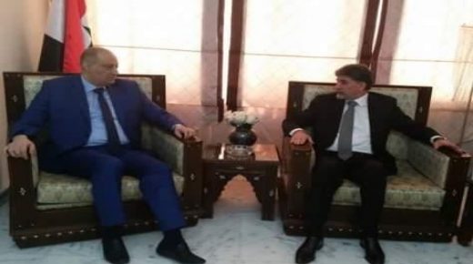 عبد الهادي يبحث مع وزير الإعلام السوري مستجدات القضية الفلسطينية