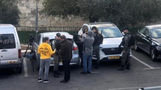 نقابة الصحفيين تدين اعتقل طاقم تلفزيون فلسطين في القدس المحتلة