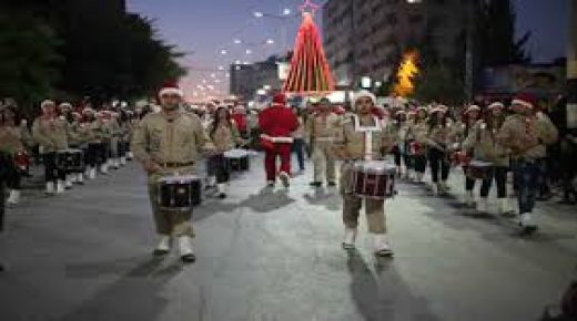 رام الله: مسيرة كشفية لمناسبة أعياد الميلاد المجيدة