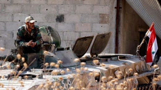 الجيش السوري يتقدم باتجاه مدينة معرة النعمان