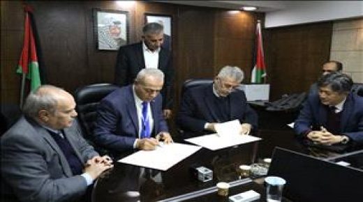 الحكم المحلي وقطر الخيرية توقعان مذكرة بخصوص مشروع إدارة النفايات الطبية في غزة