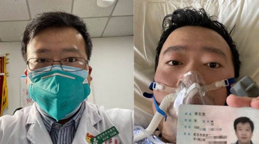 وفاة الطبيب الصيني الذي كشف عن تفشي فيروس كورونا
