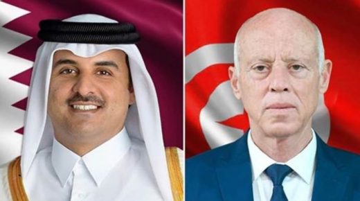 الرئيس التونسي وأمير قطر يؤكدان وجوب احترام الشرعية الدولية والتمسك بالقدس عاصمة لفلسطين