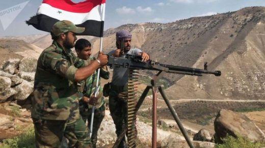 الجيش السوري يدخل مدينة سراقب