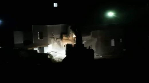 الاحتلال يهدم منزل الأسير أحمد القنبع في جنين للمرة الثانية