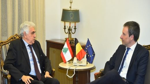 وزيرا خارجية لبنان وبلجيكا يجددان رفضهما لـ”صفقة القرن”