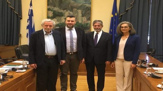 طوباسي يطلع لجنة الصداقة مع فلسطين في البرلمان اليوناني على الموقف من “صفقة القرن”