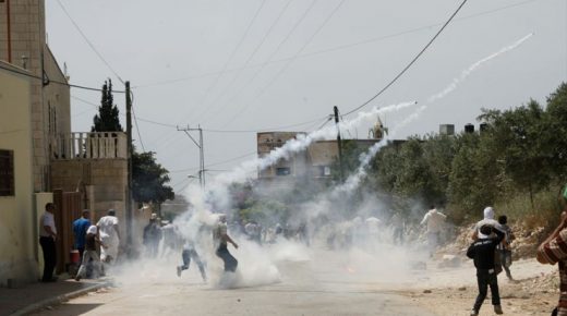 إصابات خلال مواجهات مع الاحتلال في قلقيلية