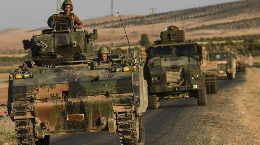 تركيا ترسل 35 آلية عسكرية لمنطقة خفض التصعيد شمال سوريا