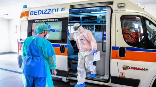 ايطاليا تسجل 837 وفاة و4053 إصابة جديدة بفيروس كورونا