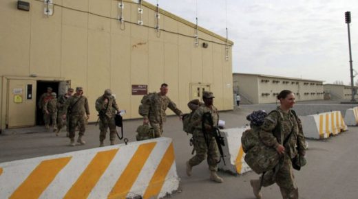 سقوط صاروخين على معسكر يؤوي قوات أمريكية في بغداد